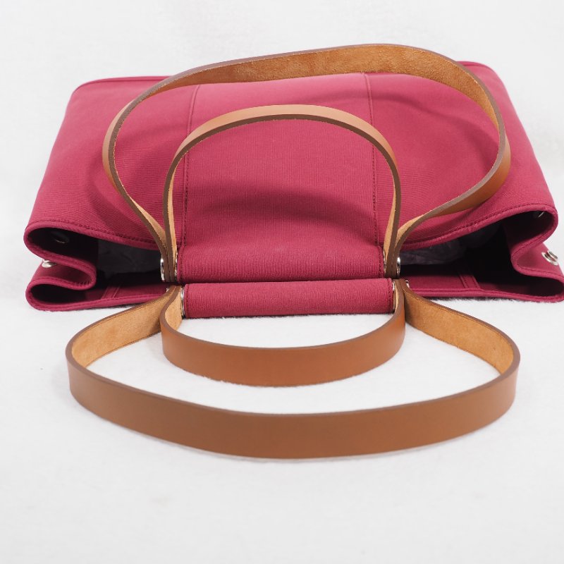 Hermes Cabag 38 Canvas 愛馬仕帆布單肩包托特包-2