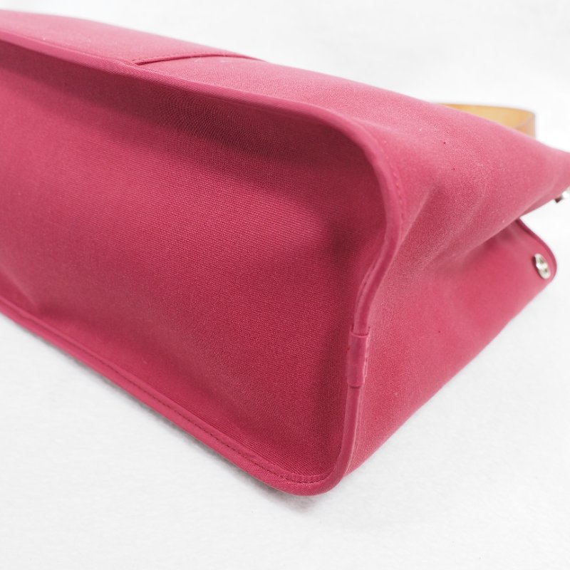 Hermes Cabag 38 Canvas 愛馬仕帆布單肩包托特包-11