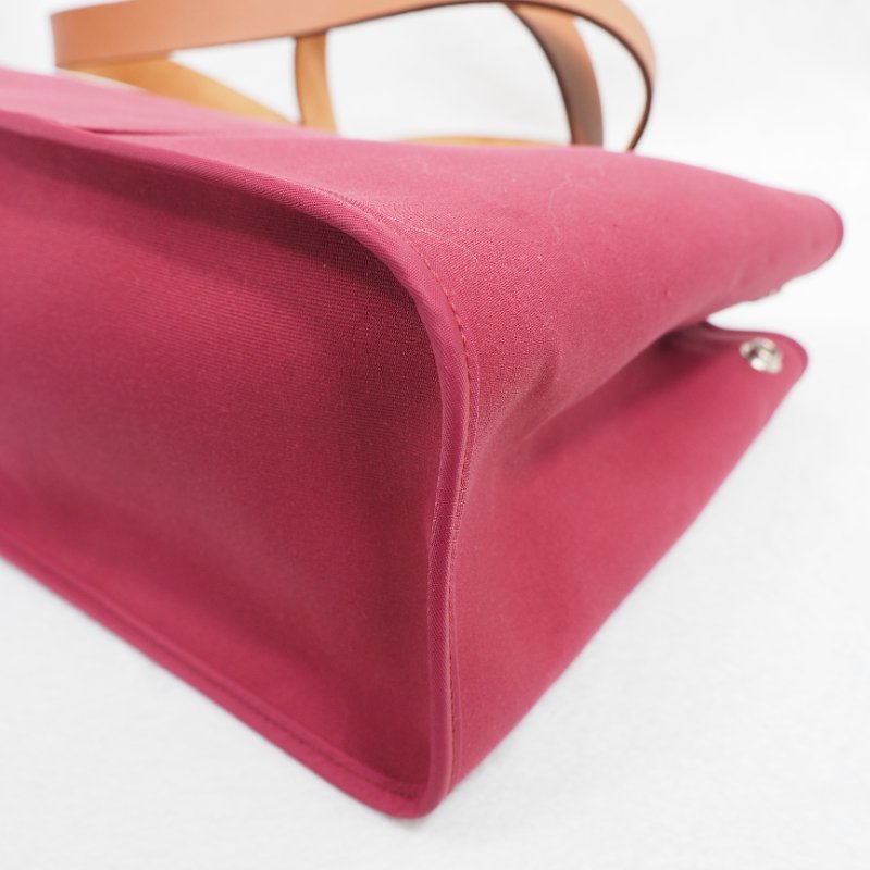 Hermes Cabag 38 Canvas 愛馬仕帆布單肩包托特包-13