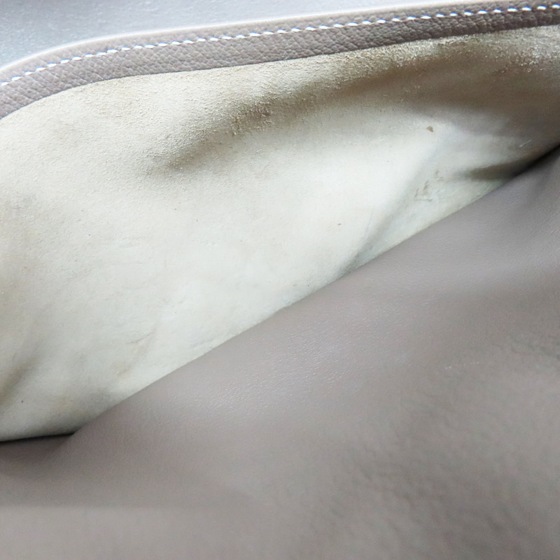 大象灰 Clemence牛皮 Birkin 35 柏金包 手提包 口I刻 銀扣【HERMES 愛馬仕】 H027767CK-6