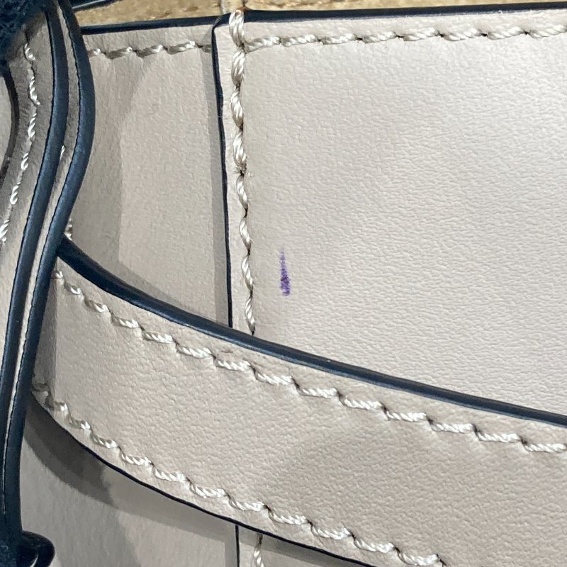 LOEWE 羅意威 GATE DUAL BAG 小牛皮 卡其色 金扣-13