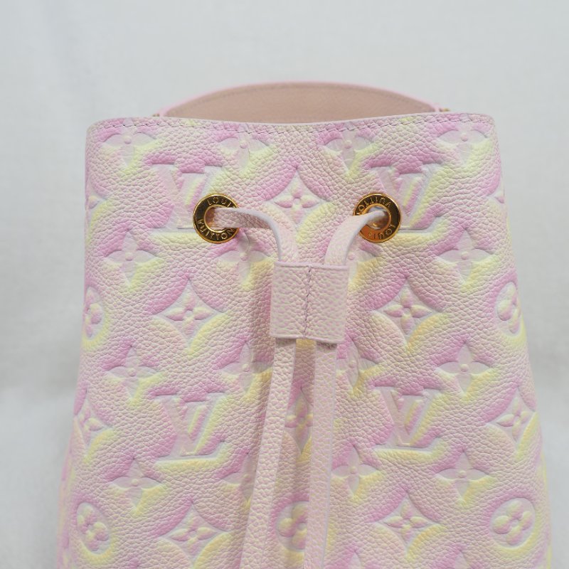 LV Louis Vuitton NEONOE BB Pink Summer Stardust 路易威登星辰系列粉紅色BB水桶單肩手提包 RFID-6