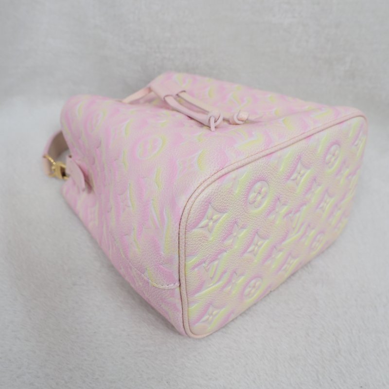 LV Louis Vuitton NEONOE BB Pink Summer Stardust 路易威登星辰系列粉紅色BB水桶單肩手提包 RFID-10