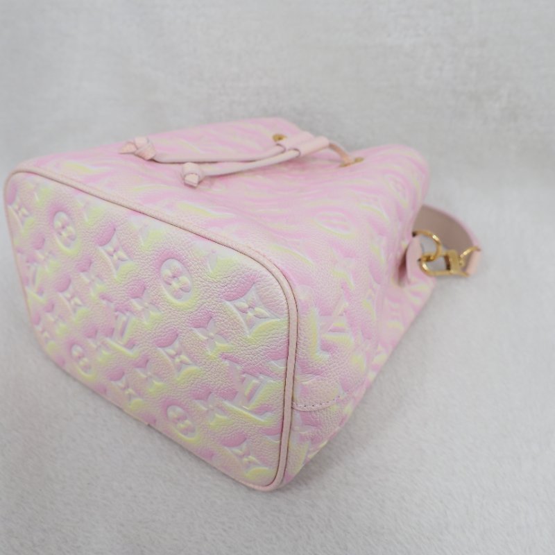LV Louis Vuitton NEONOE BB Pink Summer Stardust 路易威登星辰系列粉紅色BB水桶單肩手提包 RFID-11
