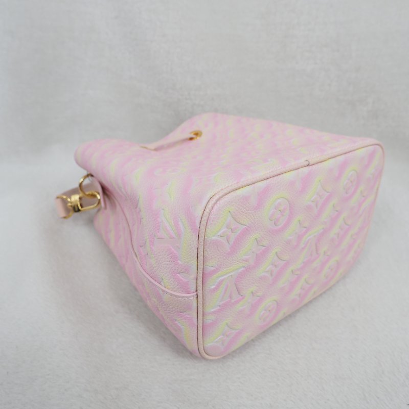 LV Louis Vuitton NEONOE BB Pink Summer Stardust 路易威登星辰系列粉紅色BB水桶單肩手提包 RFID-13