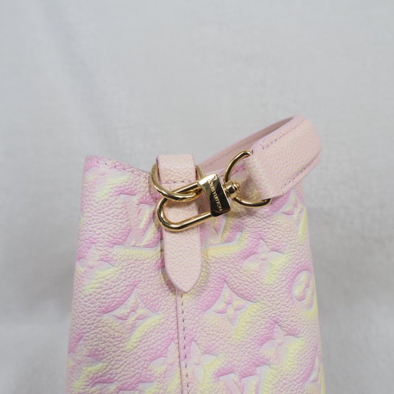LV Louis Vuitton NEONOE BB Pink Summer Stardust 路易威登星辰系列粉紅色BB水桶單肩手提包 RFID-22