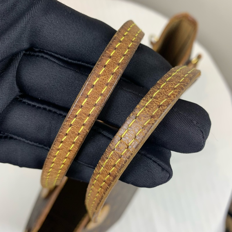 路易威登/Louis Vuitton Neverfull PM 經典棕色老花單肩托特包29x21x12cm-8