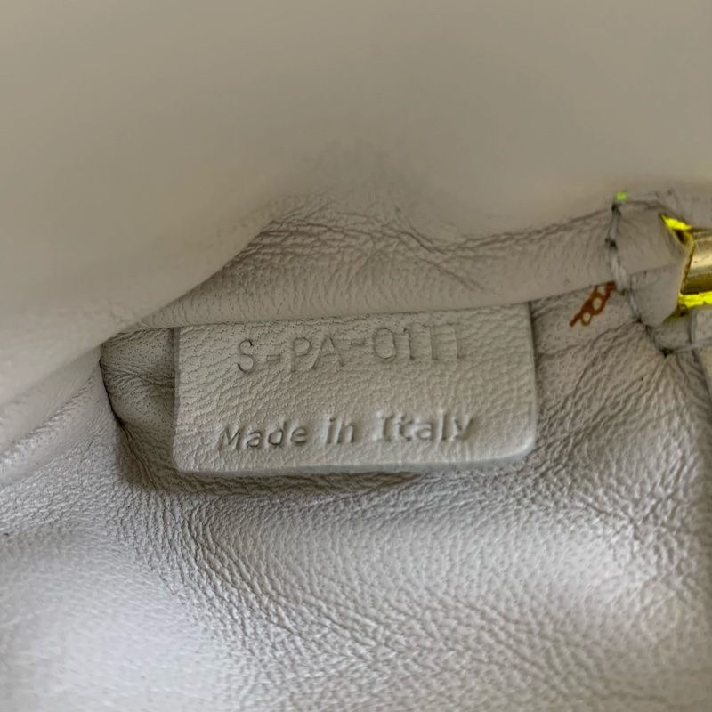 Celine 稀有款 蛇皮螢光色clutch手拿包 配可拆卸內袋 超多夾層 24x3x13cm-9