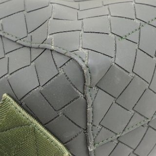 BV Bottega Veneta Intrecciato New Rubber Fold-Over Backpack 葆蝶男裝軍綠色雙肩包-24