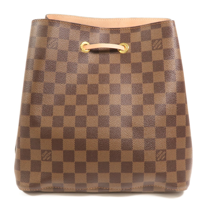 LOUIS VUITTON Damier NeoNoe金扣肩背袋-1