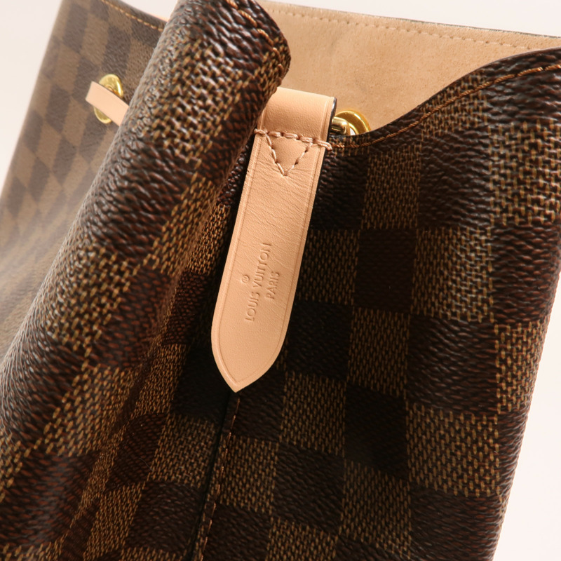 LOUIS VUITTON Damier NeoNoe金扣肩背袋-5