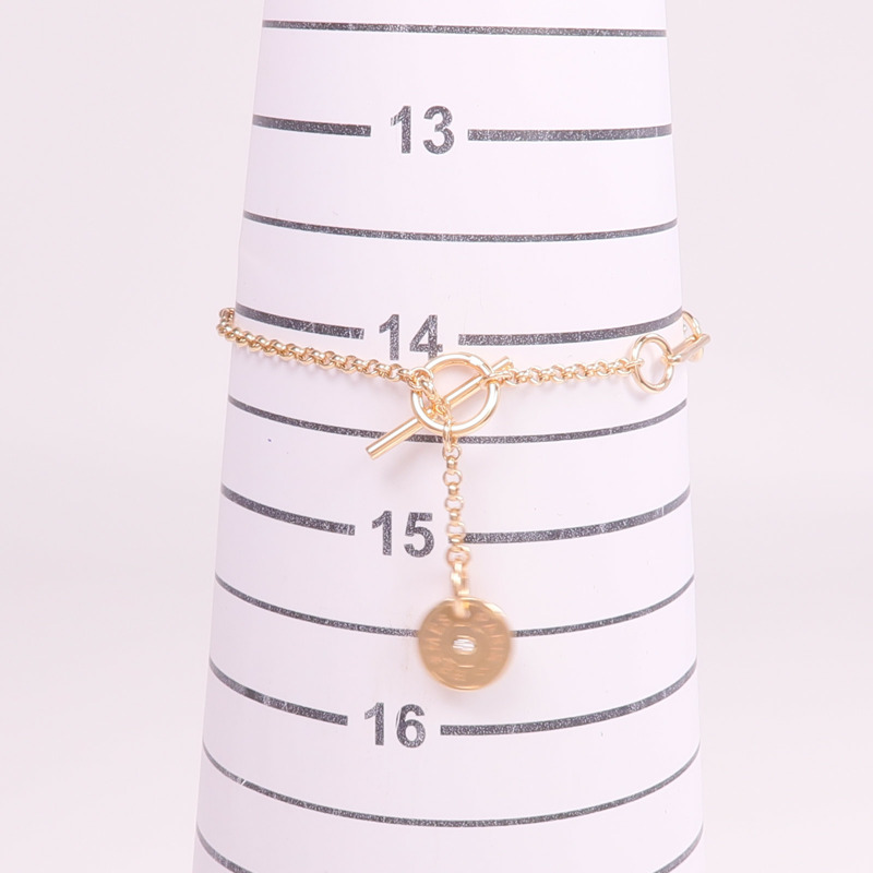 HERMES 18K玫瑰金Gambade Bracelet鑽石手鏈-9