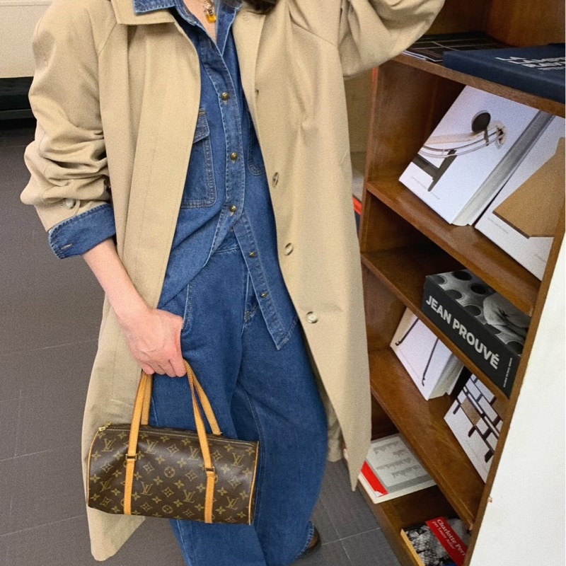 LV Papillon 老花巴比隆 圓筒包-3