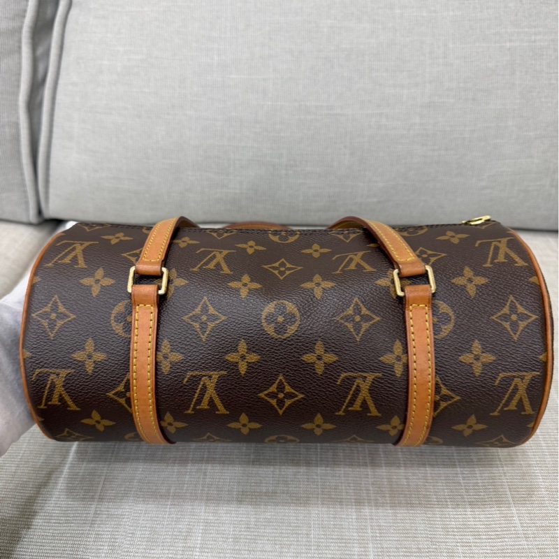 LV Papillon 老花巴比隆 圓筒包-7