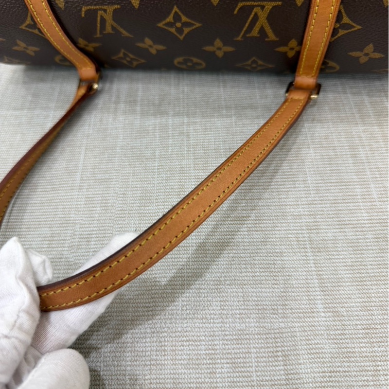LV Papillon 老花巴比隆 圓筒包-16
