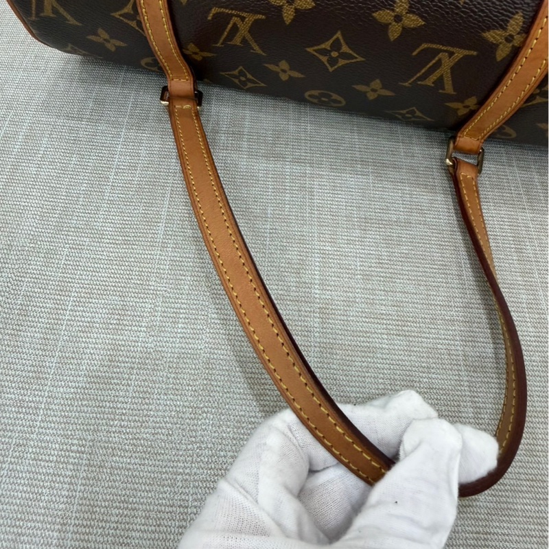 LV Papillon 老花巴比隆 圓筒包-17