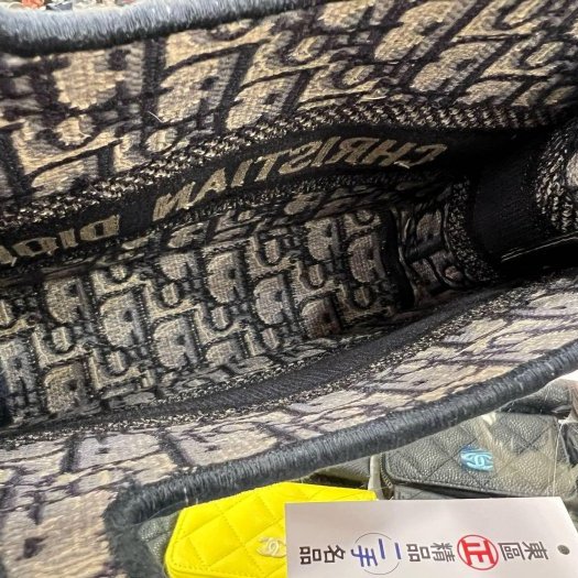 東區正精品㊣CHRISTIAN Dior Book Tote mini 藍色老花手提包 RZ6316-2