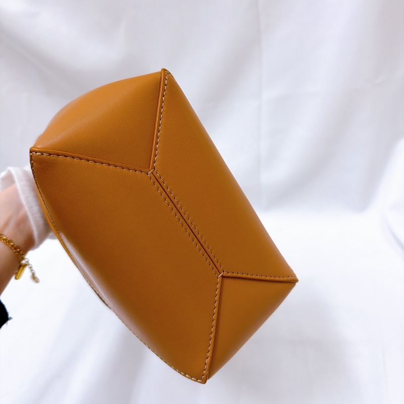 莉亞精品♡Loewe mini托特 咖 二手美包-6