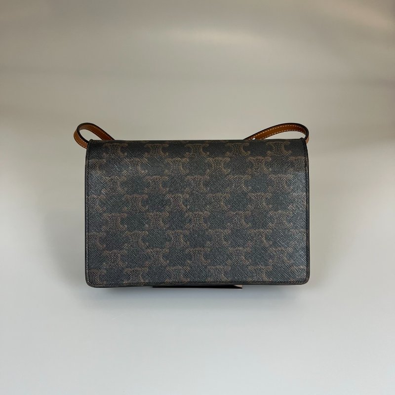 CELINE F-BB-1242 老花WOC側肩包-1