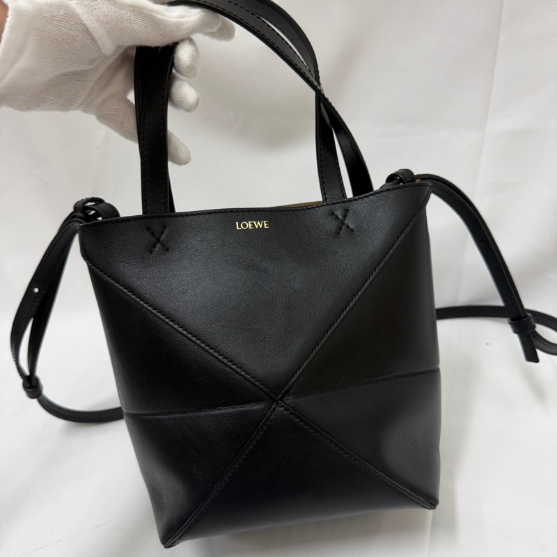 莉亞精品♡ Loewe mini托特 黑 二手美包-2
