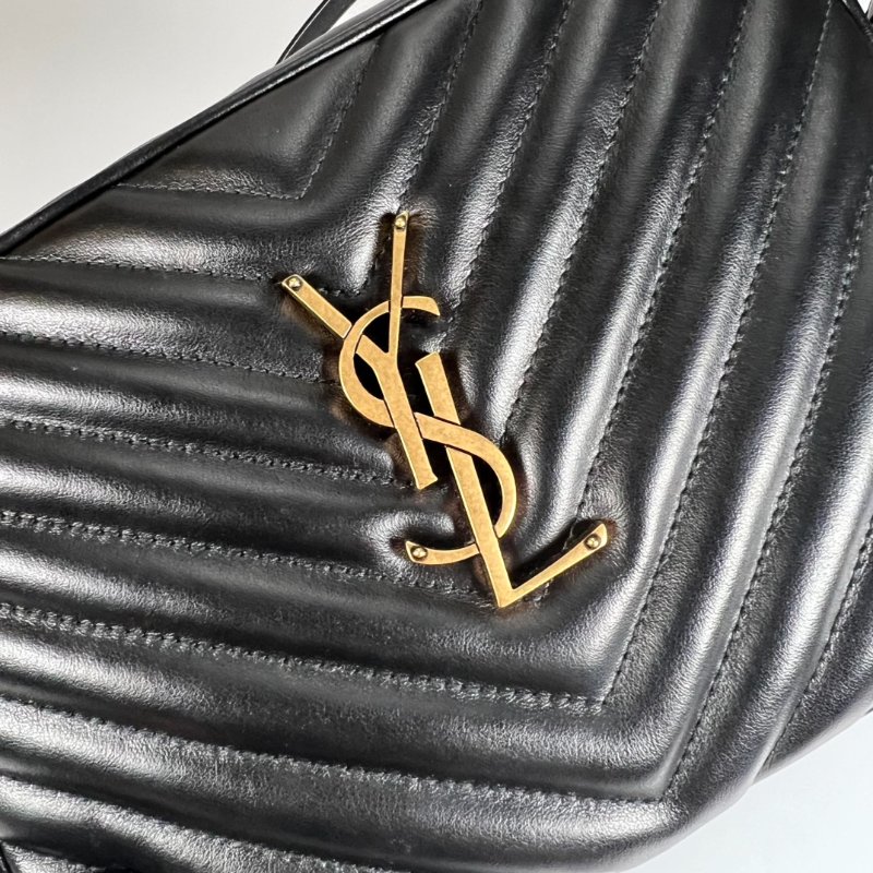 YSL 520534 黑流蘇相機包-4