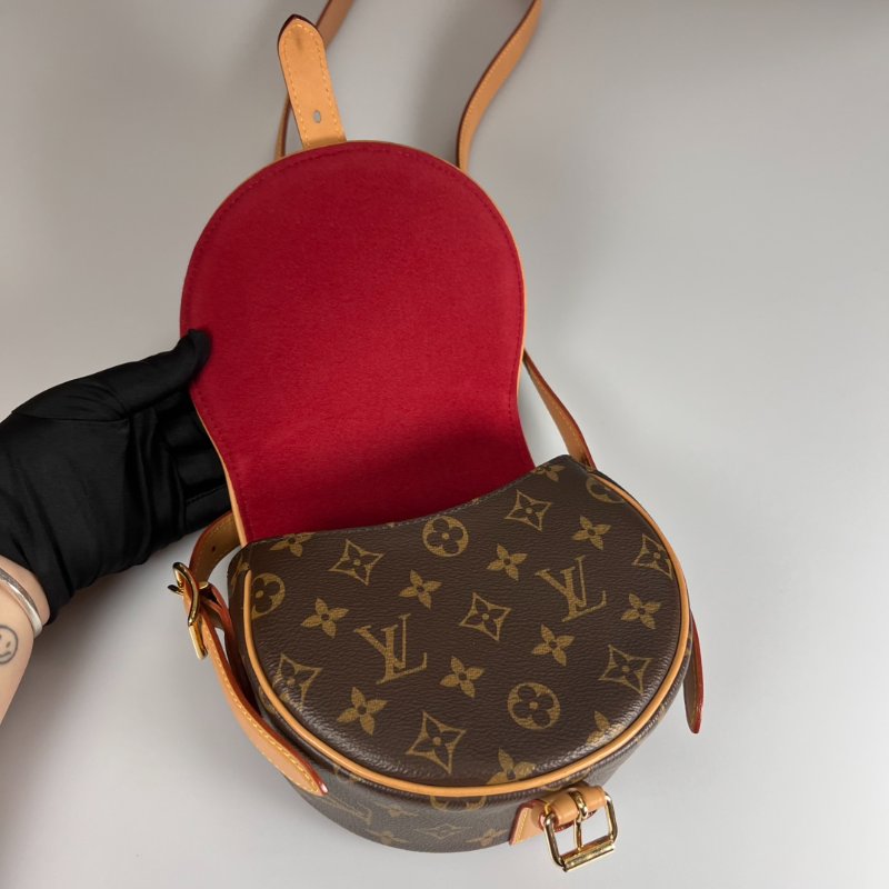 LV M44860 老花TAMBOURIN 馬鞍包-4