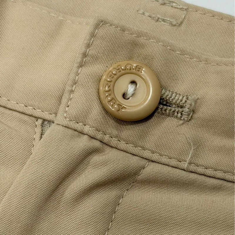 BURBERRY GOLF 側口袋格紋休閒褲-3