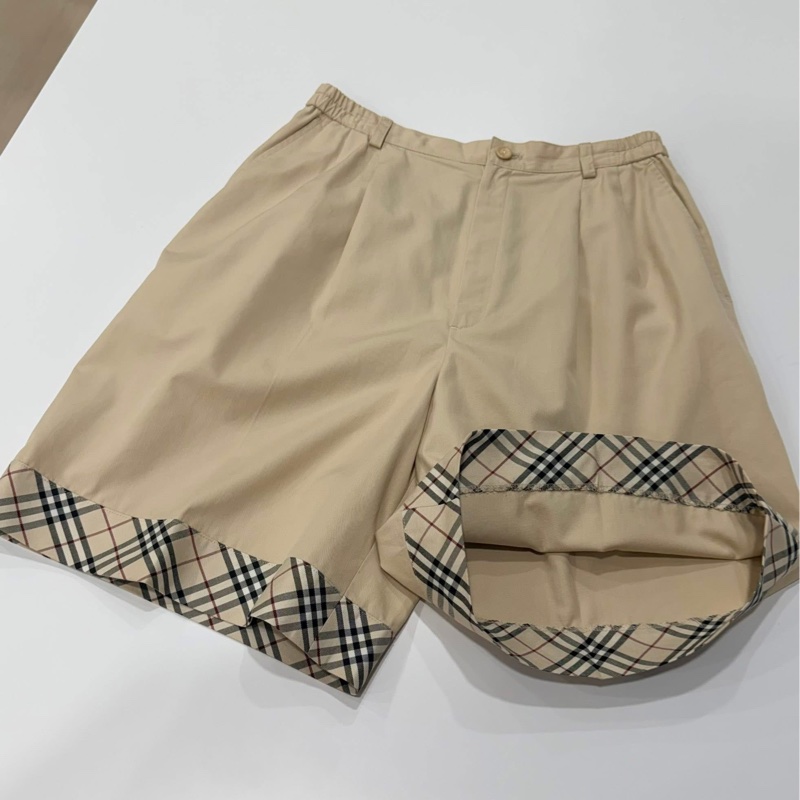 BURBERRY GOLF 側口袋格紋休閒褲-5