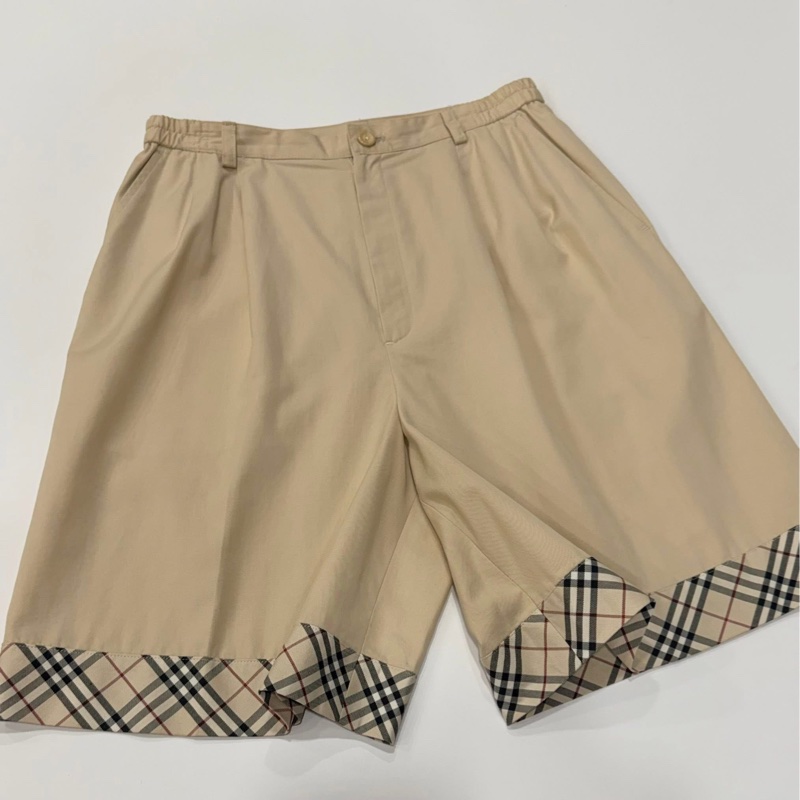 BURBERRY GOLF 側口袋格紋休閒褲-6