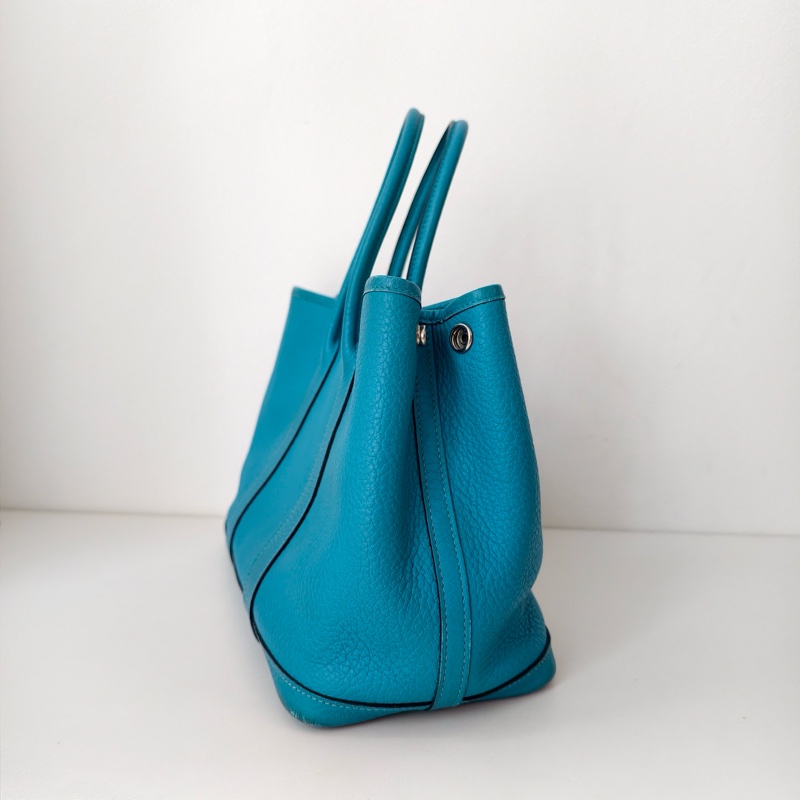 hermes 愛馬仕 花園30湖水藍色-1