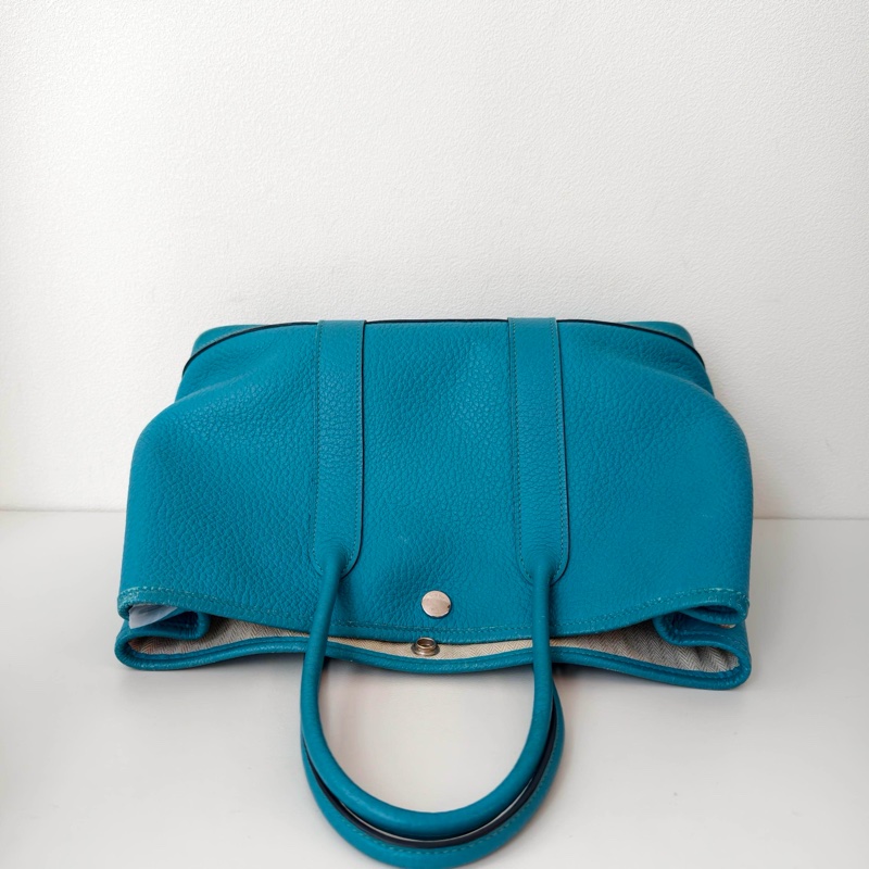 hermes 愛馬仕 花園30湖水藍色-4