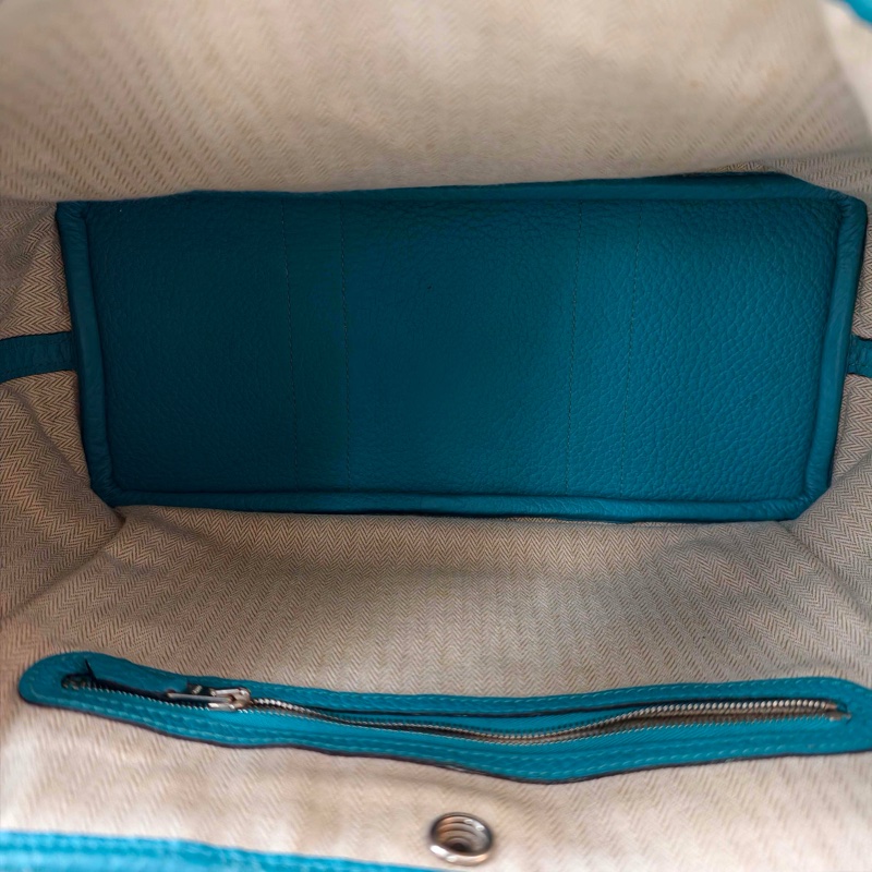 hermes 愛馬仕 花園30湖水藍色-7