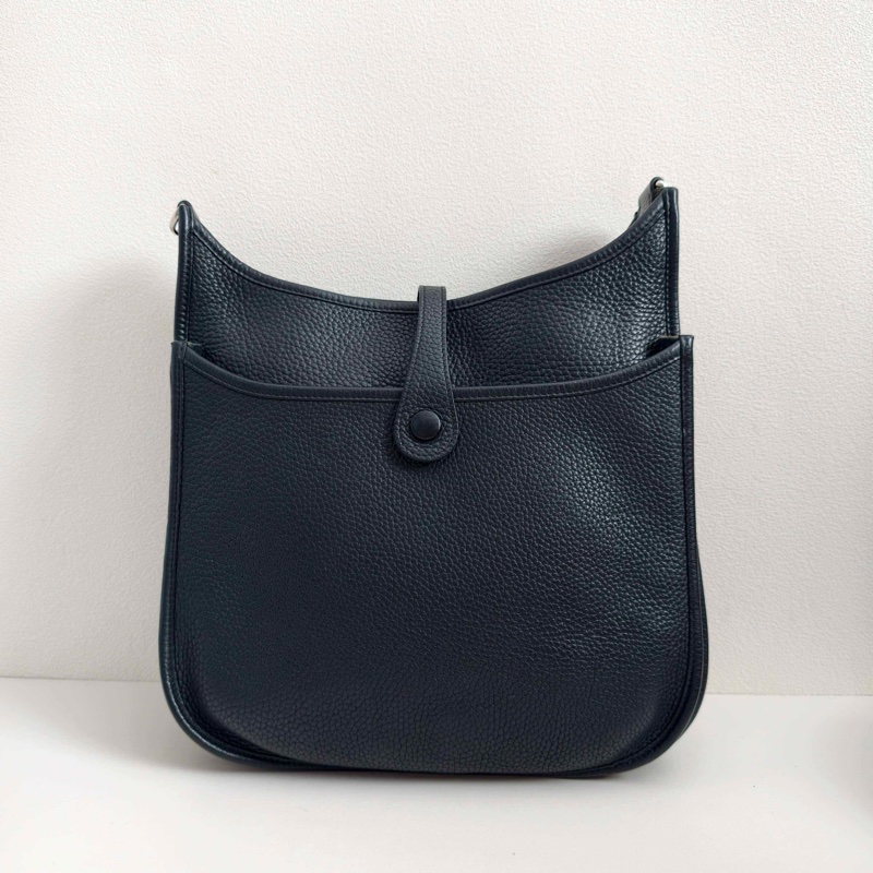Hermes 愛馬仕 伊芙琳 evelyne 黑銀29-3