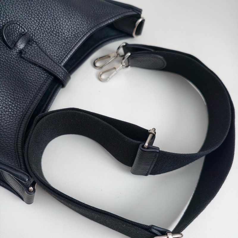 Hermes 愛馬仕 伊芙琳 evelyne 黑銀29-5