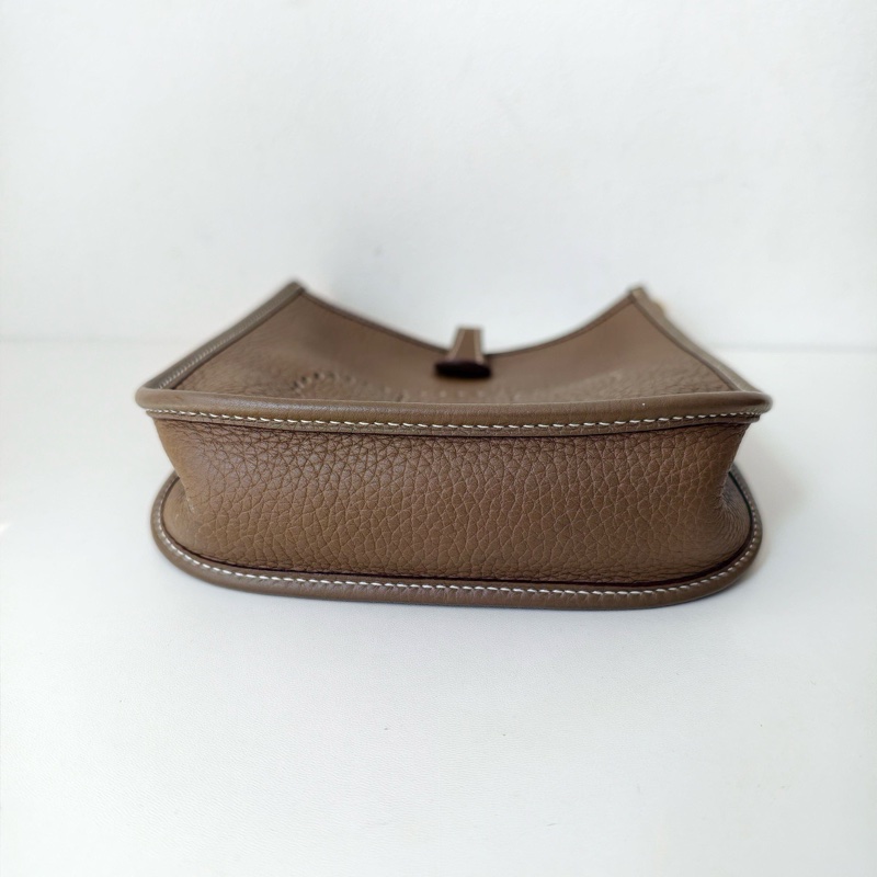 Hermes 愛馬仕 伊芙琳 Evelyne mini 大象灰 金釦-5