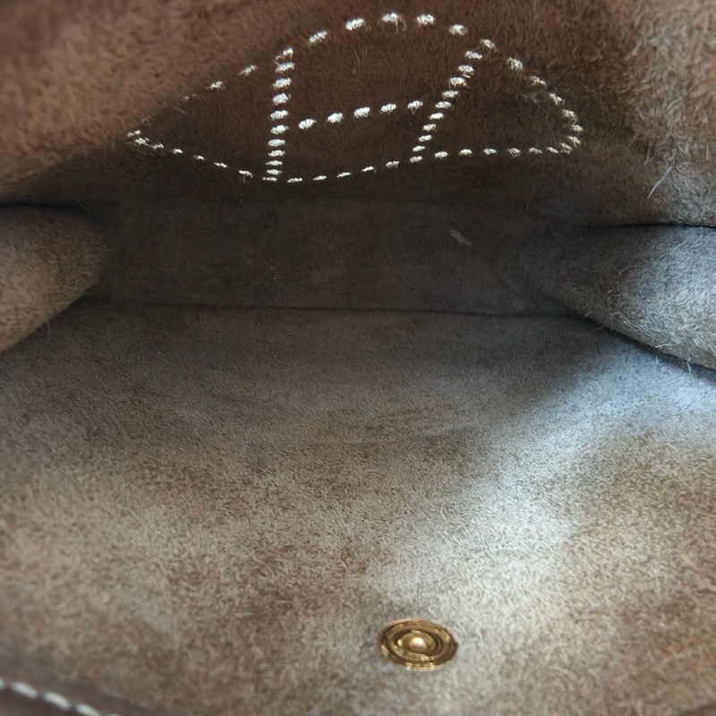 Hermes 愛馬仕 伊芙琳 Evelyne mini 大象灰 金釦-8