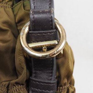 Prada Nylon Handbag Tote 普拉達尼龍皺摺手提托特包-38