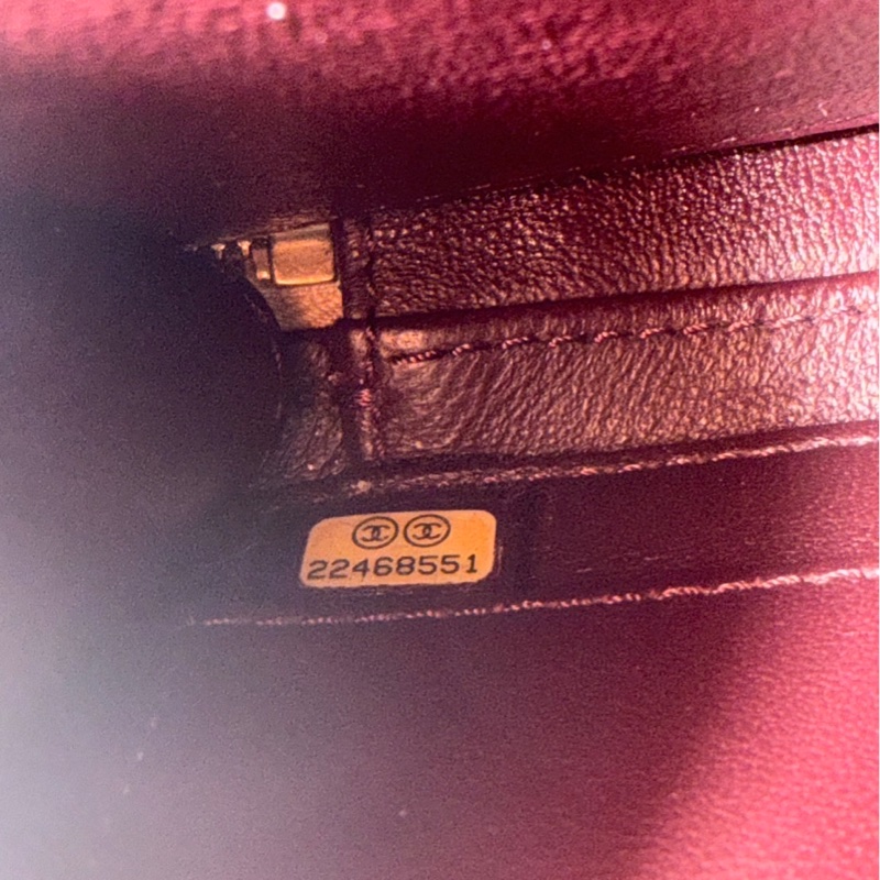 香奈兒CHANEL vanity 奶茶色拼色 相機包 荔枝牛皮 小號-33