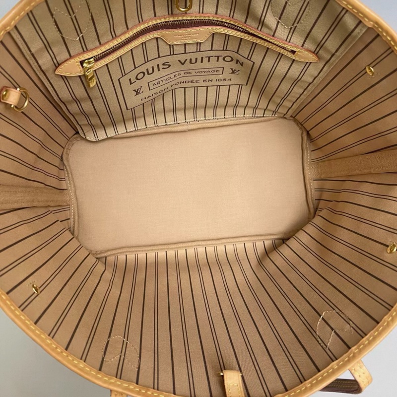 LV路易威登 nf中號 老花子母購物袋 芯片款-6