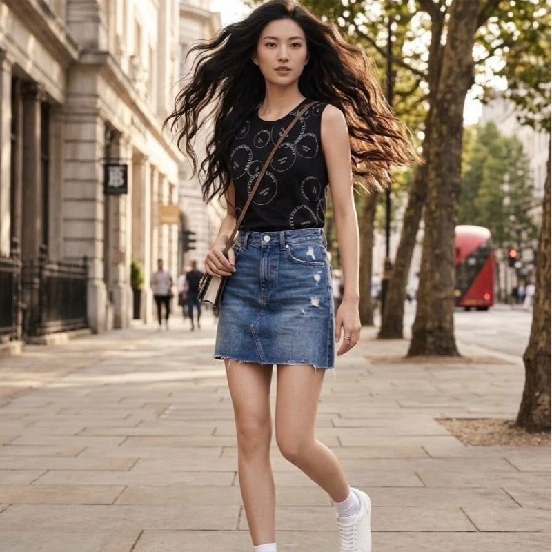 BURBERRY 倫敦 字母背心 黑色-1