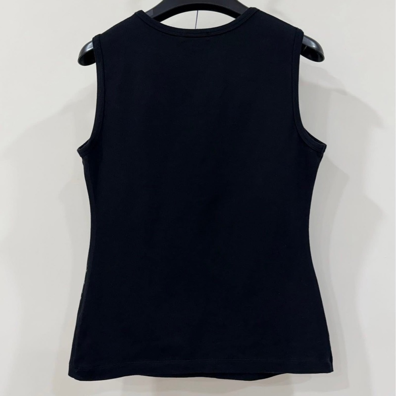 BURBERRY 倫敦 字母背心 黑色-3