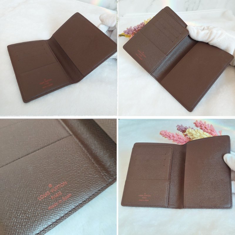 LV N60189 🎀現品實拍🎀經典Damier帆布棋盤格印花護照夾~二手品-51