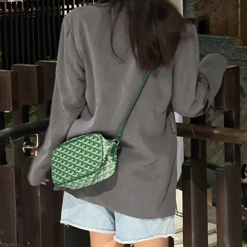 👮🏻👮🏻‍♂️Goyard牛油果綠郵差包 ⛱️⛱️-2