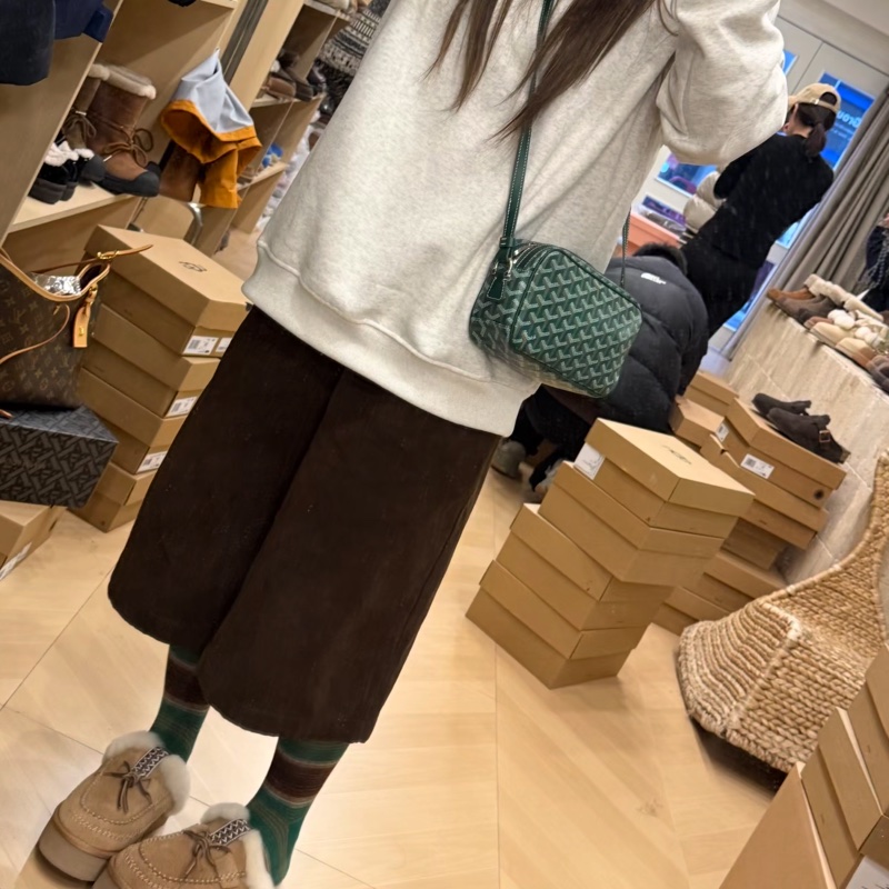 👮🏻👮🏻‍♂️Goyard牛油果綠郵差包 ⛱️⛱️-5