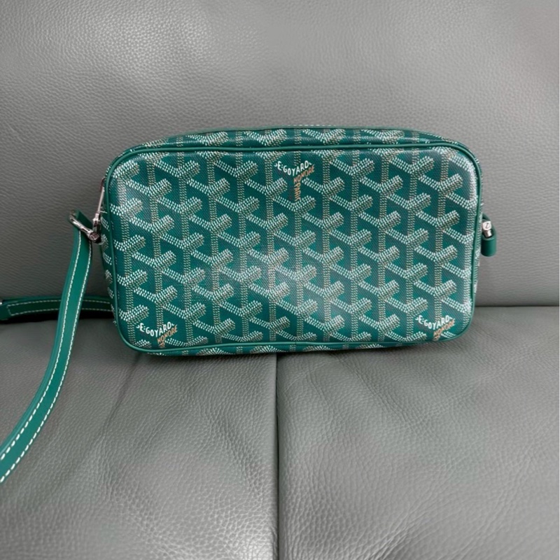 👮🏻👮🏻‍♂️Goyard牛油果綠郵差包 ⛱️⛱️-7