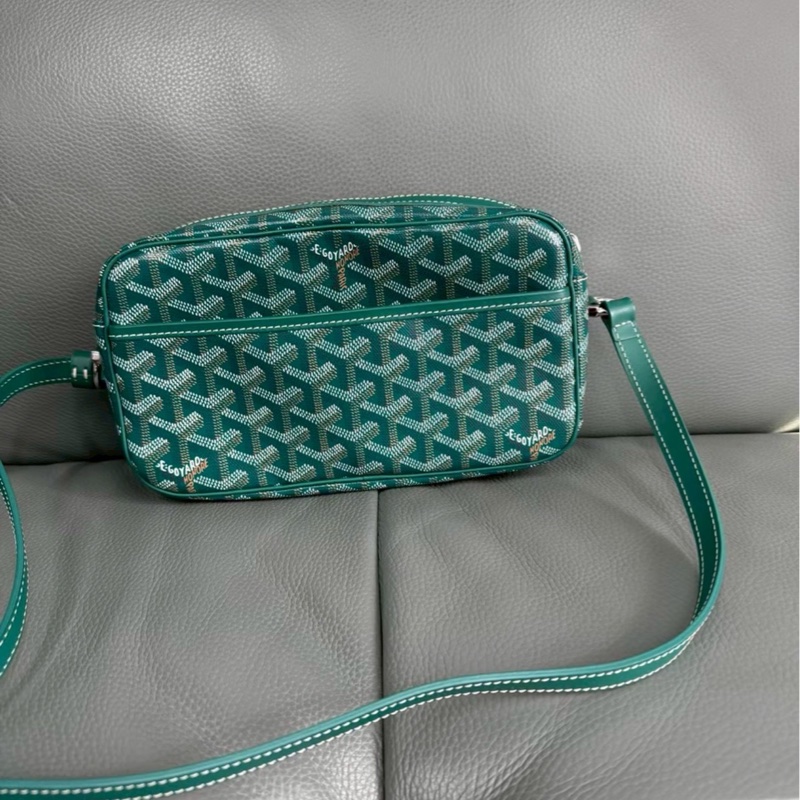 👮🏻👮🏻‍♂️Goyard牛油果綠郵差包 ⛱️⛱️-8