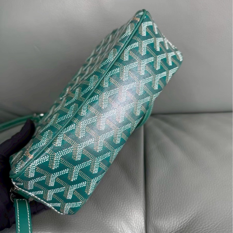 👮🏻👮🏻‍♂️Goyard牛油果綠郵差包 ⛱️⛱️-9