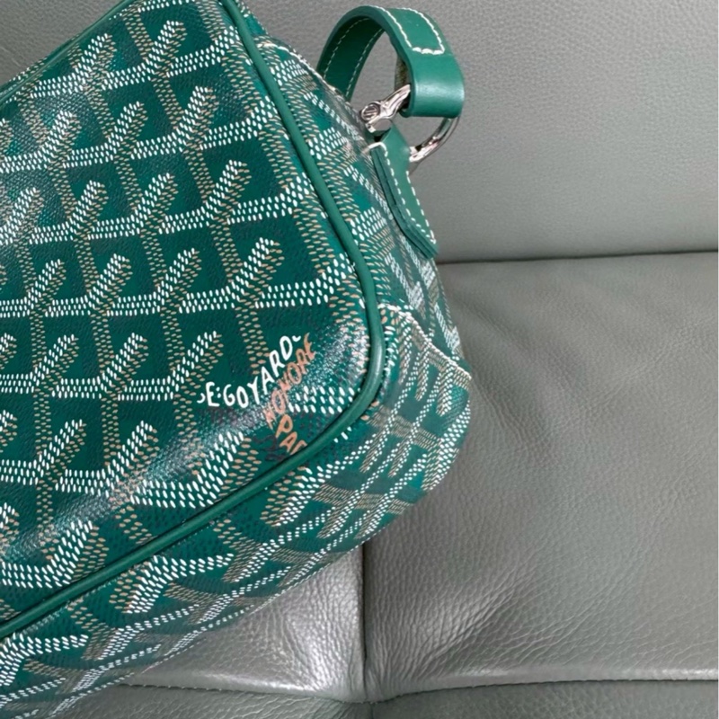 👮🏻👮🏻‍♂️Goyard牛油果綠郵差包 ⛱️⛱️-11
