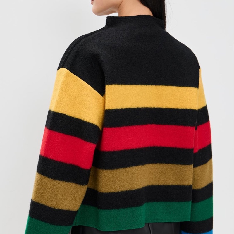 90）全新Alice+Olivia新款正品羊毛輕盈保暖外套 L號 原價595美元-4