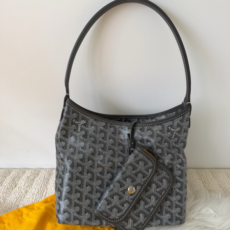 Goyard mini hobo 新款 二手灰色-3